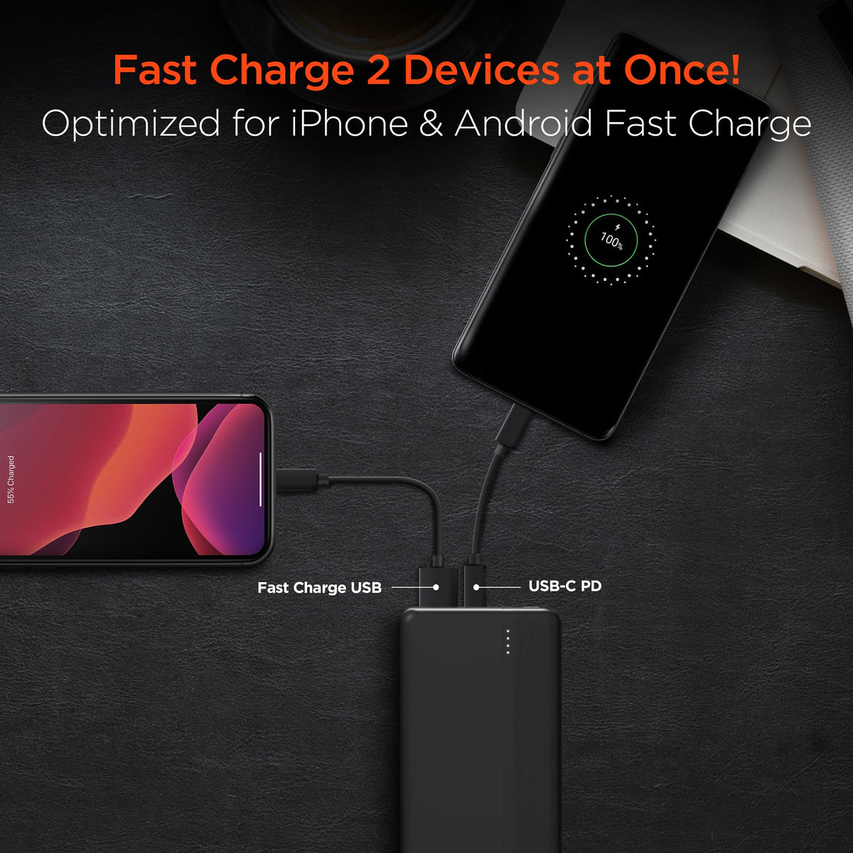 HyperGear 10,000mAh 20W USB-C Power Bank