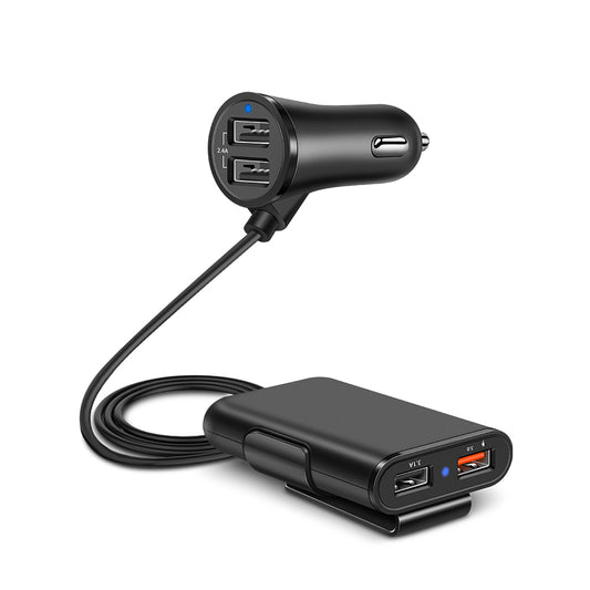 Quick-Clip Multi-Port Car Charger