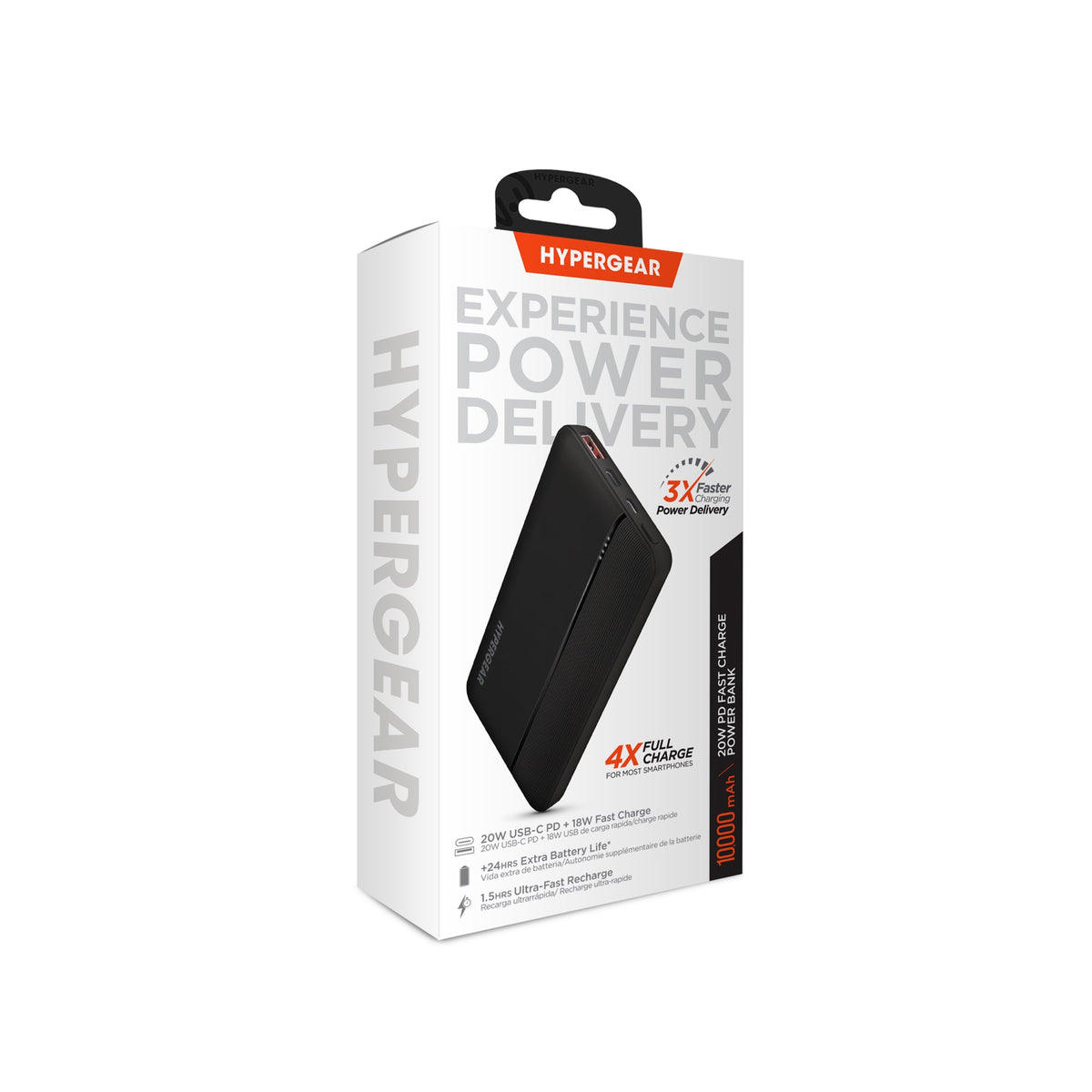 HyperGear 10,000mAh 20W USB-C Power Bank