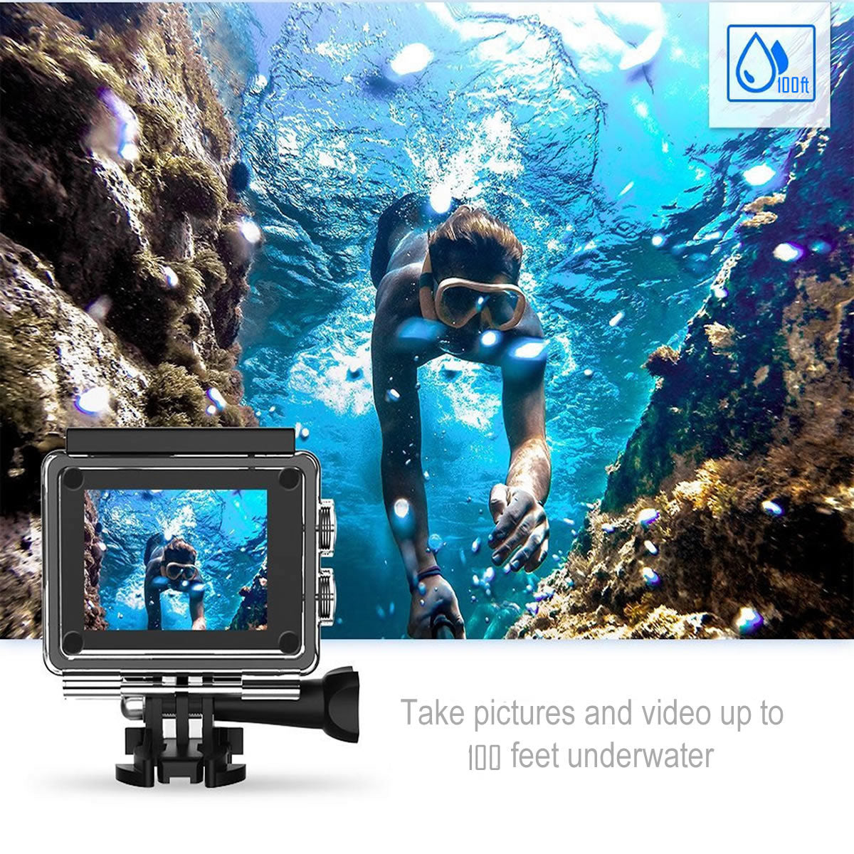 4K Wi-Fi Action Camera Kit