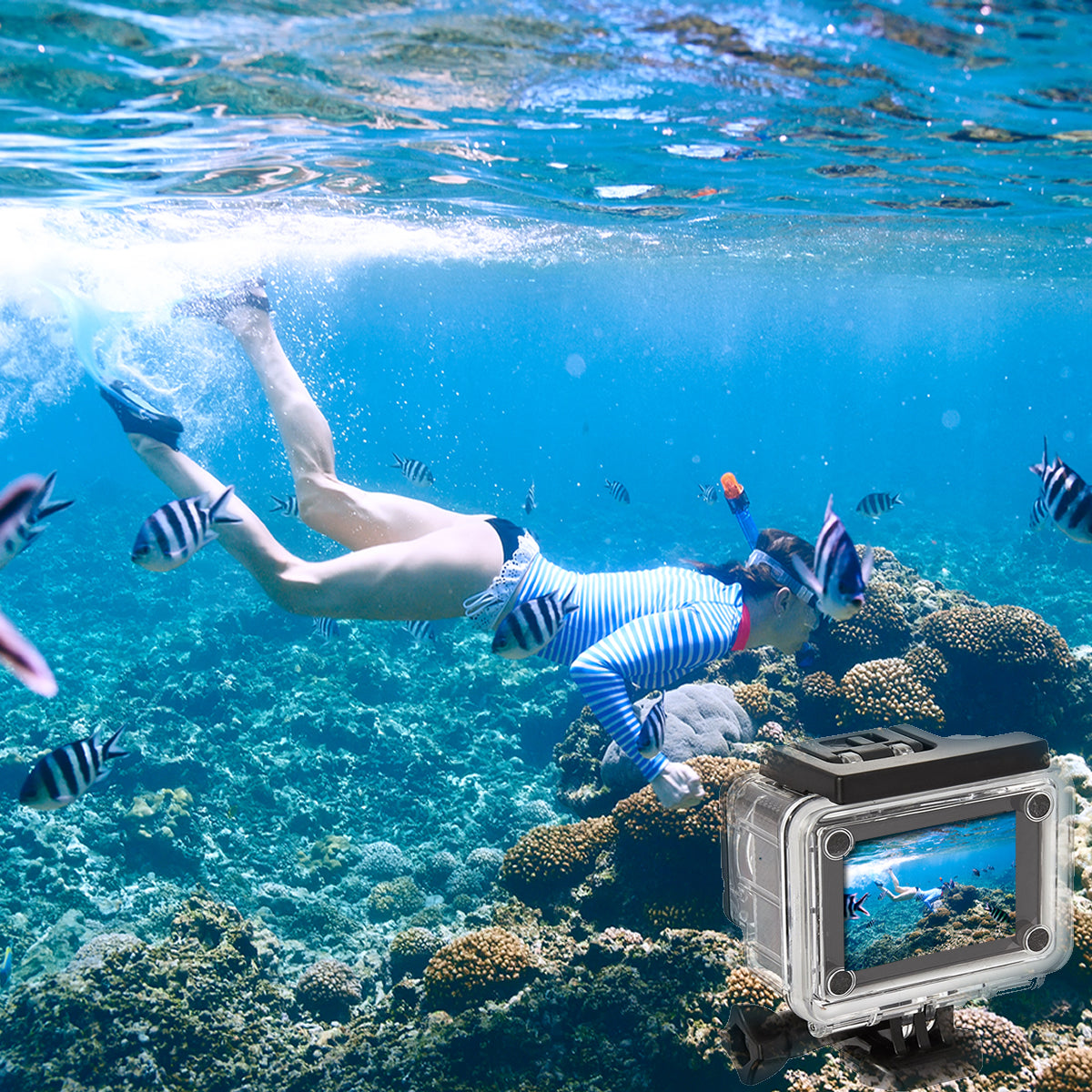 4K Wi-Fi Action Camera Kit