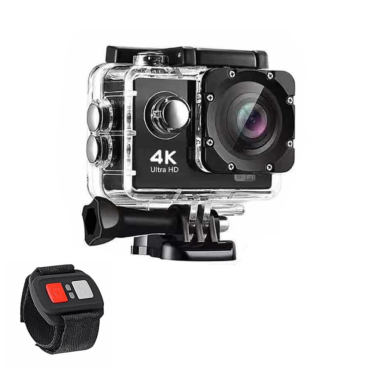 4K Wi-Fi Action Camera Kit
