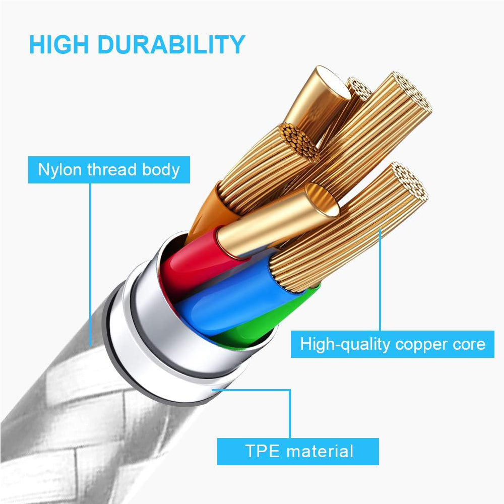 Premium iPhone Fast Charging Cable (MFi Certified)