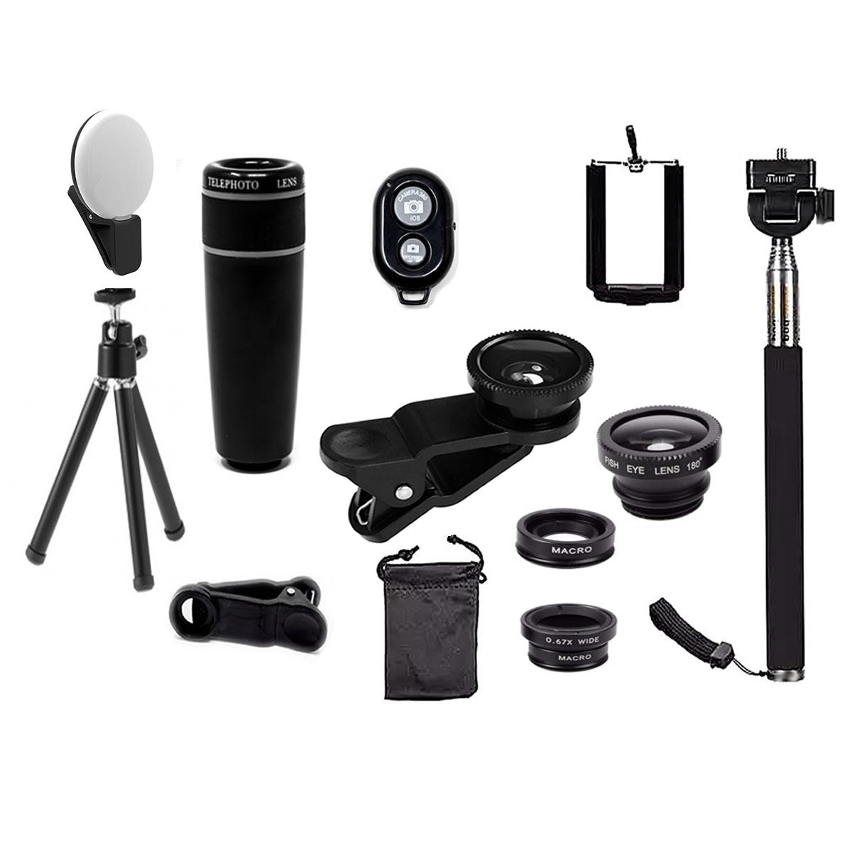 11-in-1 Smartphone Camera Lens Kit