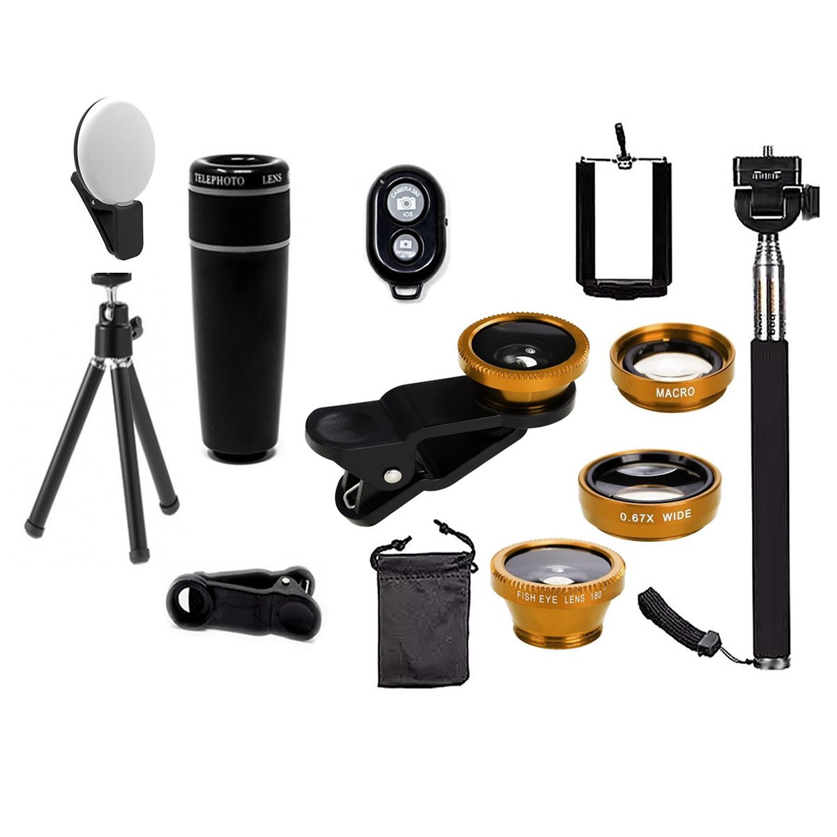 11-in-1 Smartphone Camera Lens Kit