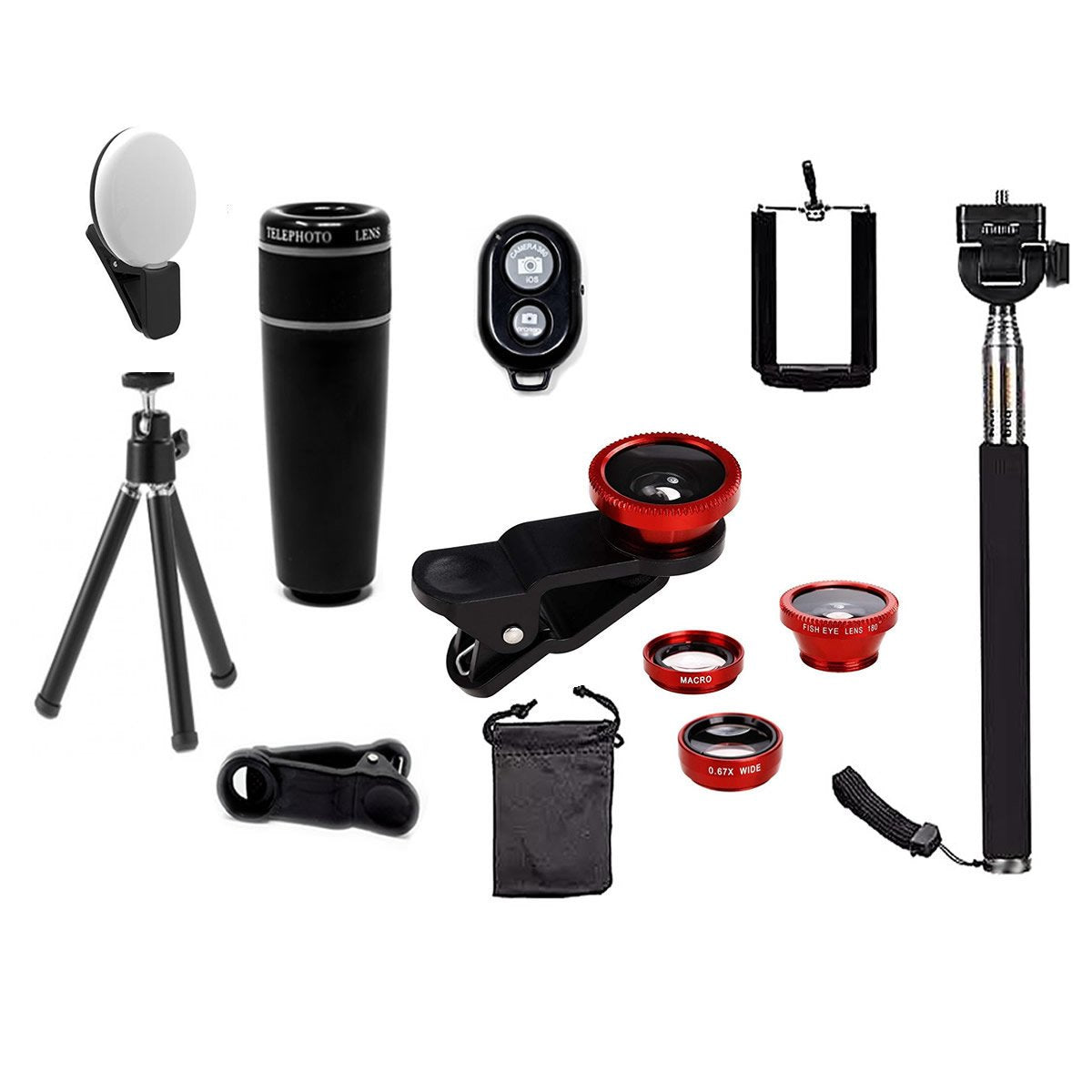 11-in-1 Smartphone Camera Lens Kit
