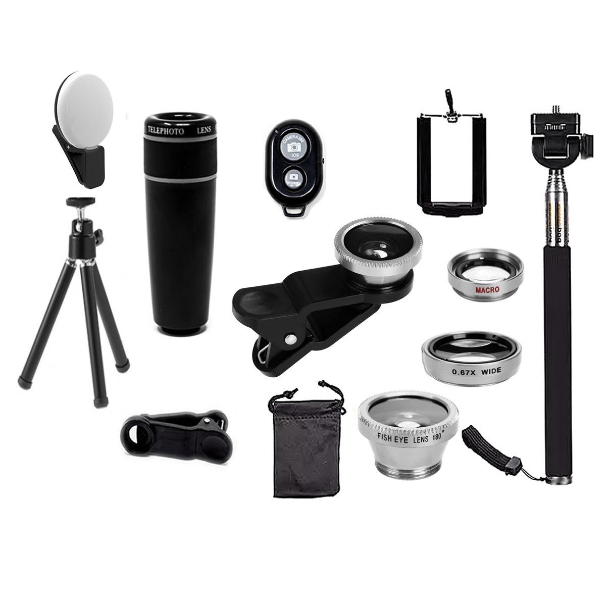 11-in-1 Smartphone Camera Lens Kit
