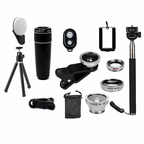 11-in-1 Smartphone Camera Lens Kit